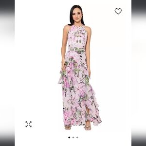 Xscape Floral Formal Dress